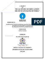 An Analytical Study of Education Loan Scheme of State Bank of India