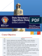 Data Structures and Algorithms Design (: Dseclzg519