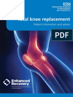 Total Knee Replacement: Patient Information and Advice