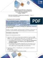 Guía de Actividades y Rúbrica de Evaluación - Tarea 3 - Circuitos Combinacionales