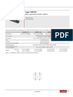 Type VBPDF: Pilot Operated Check Valves