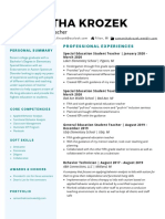 Resume Special Education 5