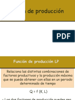 La Función de Producción A LP