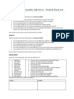 Compound Personality Adjectives Sts Handout