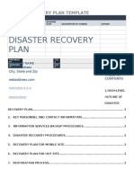 Disaster Recovery Plan