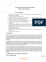 Proceso Dirección de Formación Profesional Integral Formato Guía de Aprendizaje