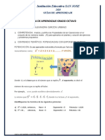 Guia de Aprendizaje Grado 8 Primer Periodo