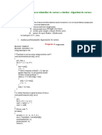 Laborator2 Utilizarea Tehnicilor de Sortare A Datelor. Algoritmi de Sortare Internă"