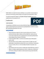 Clasificación:: Los Síntomas Principales de La Diabetes Son POLIURIA, POLIFAGIA Y PILIDIPSIA, Junto Con Una