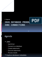 Antony - Java Database Programming JDBC Connections