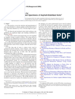 Preparation of Test Specimens of Asphalt-Stabilized Soils: Standard Practice For