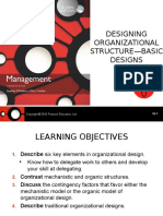 Designing Organizational Structure-Basic Designs