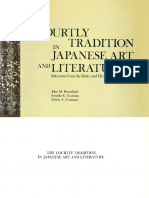 Courtly Tradition Japanese Art Literature: Selections From The Hofer and Hyde Collections