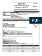 DO-HSEQ-010 FDS Agua Industrial V.2