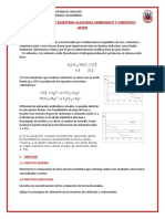 Determinacion de Muestras Alcalinas Carbonato y Caronato Acido