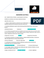 2do. y 3cer Examen Parcial Pruebas y Mantenimiento Eléctrico.