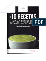 Ebook Té Matcha PDF