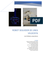 Reporte Robot Seguidor de Linea