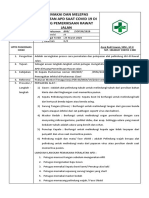 SOP Memakai Dan Melepas Peralatan APD Saat Di Rajal Dan Triase PKM Ciawi