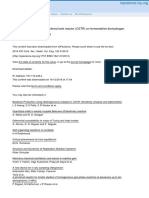 Performance of Continuous Stirred Tank Reactor CST