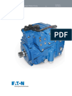 Series 2 Variable Displacement Piston Pump: ACL 64-105cm /R (3.9 - 6.4in /R)