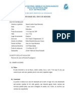 Informe Total Bender