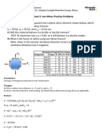 Worksheet 3: Von Mises Practice Problems: X y Xy