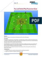 FC Barca Switch Play Possession Game