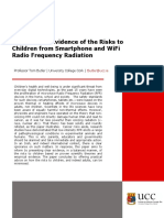 On The Clear Evidence of The Risks To Children From Smartphone and WiFi Radio Frequency Radiation - Final