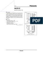 An6291, An6291S: Dual DBX Noise Reduction System Ics