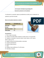 Material Formacion Chocol