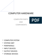 Computer Hardware: Computer Parts AND Components