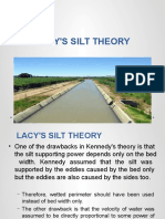 Lacy'S Silt Theory