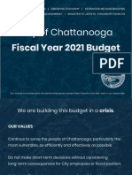 FY21 Budget Presentation To Council