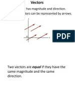 Lecture 2 - Vectors and Scalars