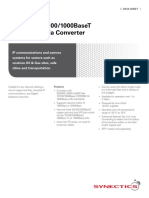 Syn-2151 10/100/1000baset Ethernet Media Converter