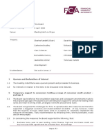 Minutes: 1 Quorum and Declarations of Interest