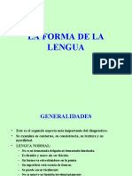 La Forma de La Lengua