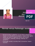 Anxiety and Psychosexual Disorders in Child