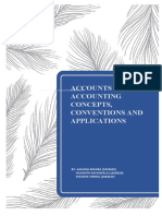 Accounts Cia Accounting Concepts, Conventions and Applications