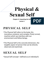 The Physical & Sexual Self