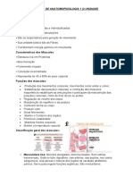 RESUMO DE ANATOMOFISIOLOGIA 1 - Sistema Muscular