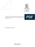 Findsen, B. (2002) Developing A Conceptual Framework For Understanding Older Adults and Learning. New Zealand Journal of Adult Learning 30 (2) :pp. 34-52