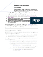 Epithelial Tissue (Epithelium) : General Characteristics of Epithelium