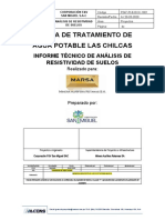 Informe Técnico de Resistividad