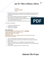 Salmo 25 Dios Es Bueno PDF