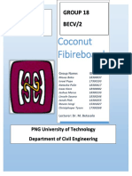 Group 18 - Literature Review - Coconut Fiberboard