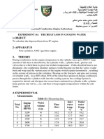 Object: Internal Combustion Engine Laboratory