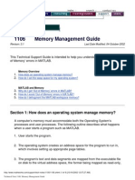 Memory Management Guide (1106)