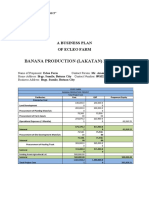 Banana Production (Lakatan) Project: A Business Plan of Ecleo Farm